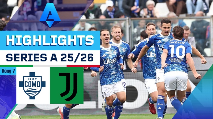 Como - Juventus | Vòng 7 | Serie A 25/26