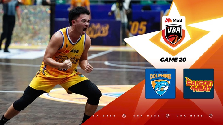 Nha Trang Dolphins vs Saigon Heat | Game 20 - VBA 2025