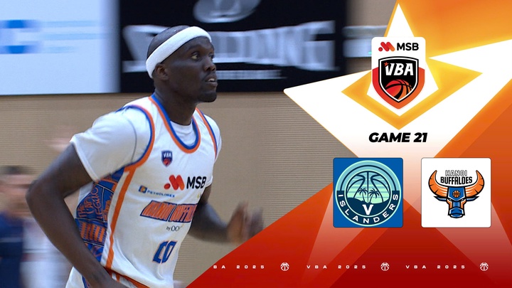 V ISLANDERS VS HANOI BUFFALOES | Game 21 - VBA 2025