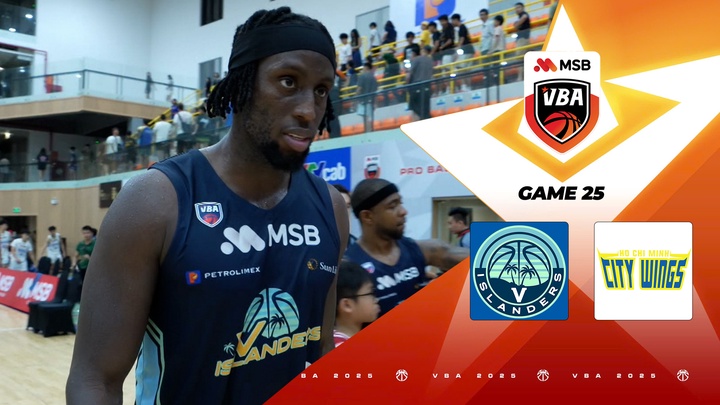 V. Islanders vs HCM City Wings | Game 25 - VBA 2025