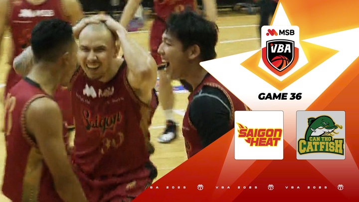 Saigon Heat vs Cantho Catfish | Game 36 - VBA 2025