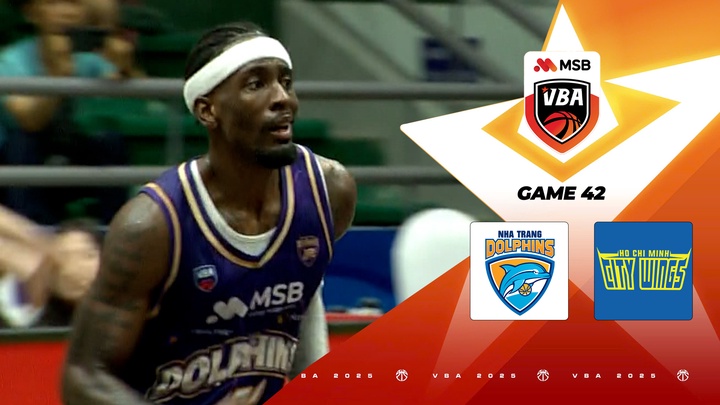Nha Trang Dolphins vs Hochiminh City Wings | Game 42 - VBA 2025
