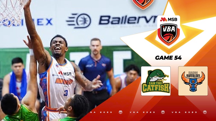 Cantho Catfish vs Hanoi Buffaloes | Game 54 - VBA 2025