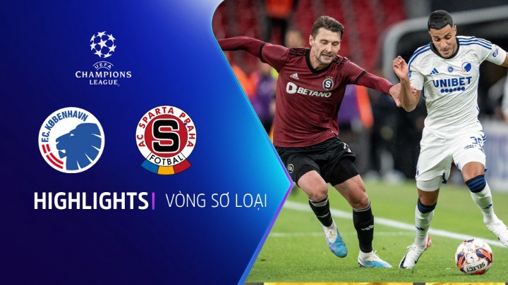 Sơ Loại Lượt Đi - FC Copenhagen vs Sparta Praha