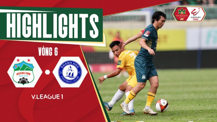 Vòng 6 - Hoàng Anh Gia Lai vs Khánh Hòa