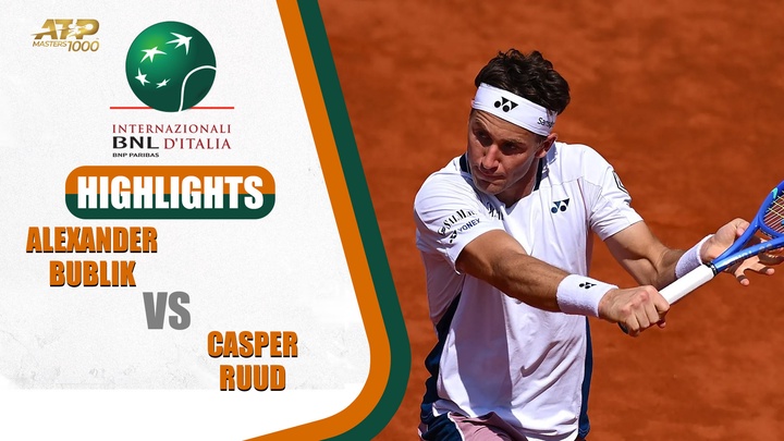 Alexander Bublik vs Casper Ruud