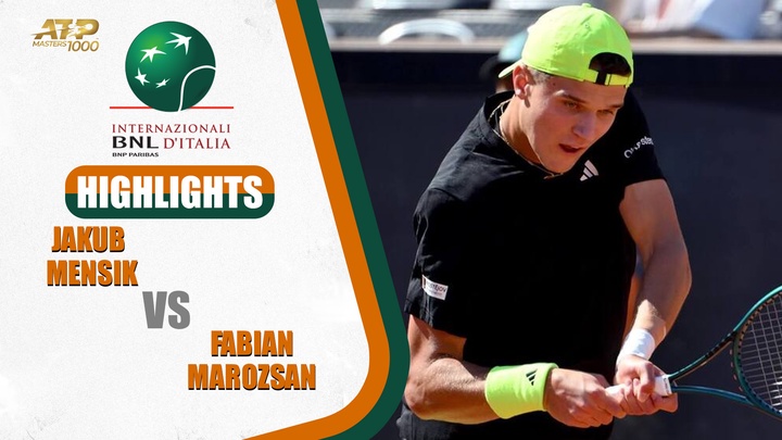 Jakub Mensik vs Fabian Marozsan 