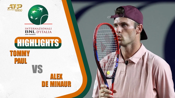 Tommy Paul vs Alex de Minaur