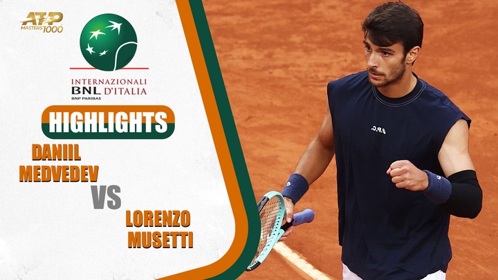 Lorenzo Musetti vs Daniil Medvedev