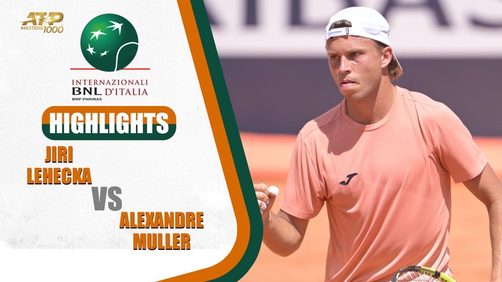 Jiri Lehecka vs. Alexandre Muller
