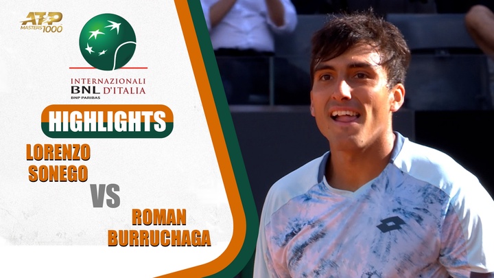 Lorenzo Sonego vs. Roman Andres Burruchaga