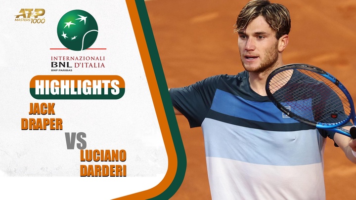 Jack Draper vs. Luciano Darderi