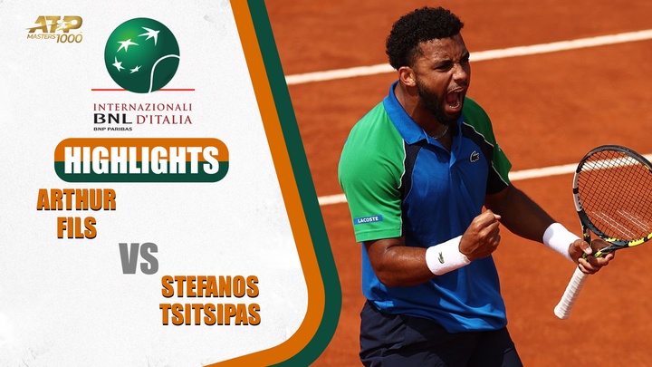 Arthur Fils vs. Stefanos Tsitsipas