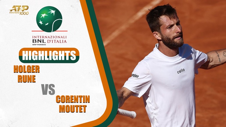 Holger Rune vs. Corentin Moutet