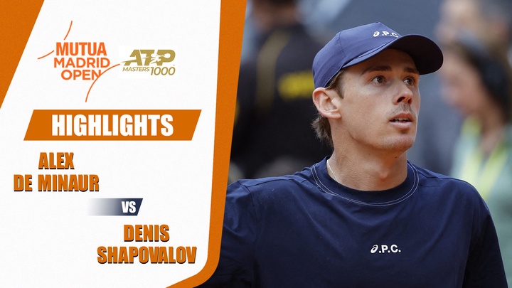 Alex de Minaur vs Denis Shapovalov