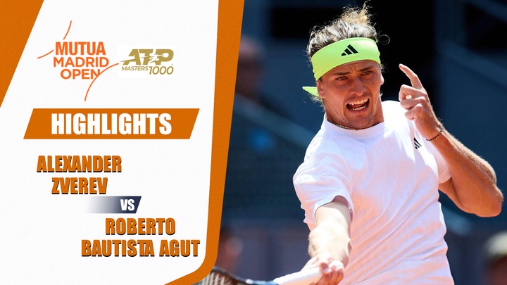 Alexander Zverev vs Roberto Bautista Agut