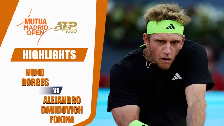 Nuno Borges vs Alejandro Davidovich Fokina