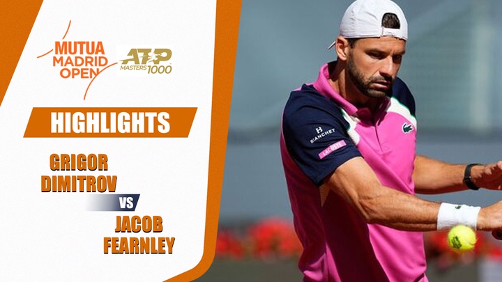 Grigor Dimitrov vs. Jacob Fearnley