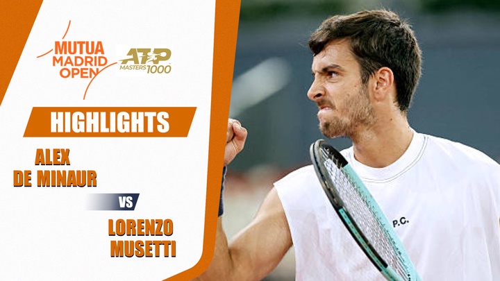 Alex De Minaur vs. Lorenzo Musetti