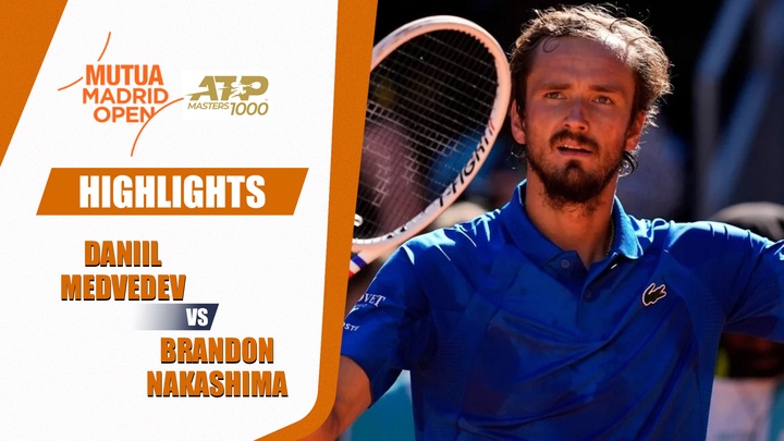 Daniil Medvedev vs. Brandon Nakashima