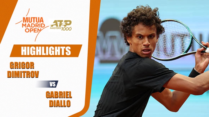 Grigor Dimitrov vs. Gabriel Diallo