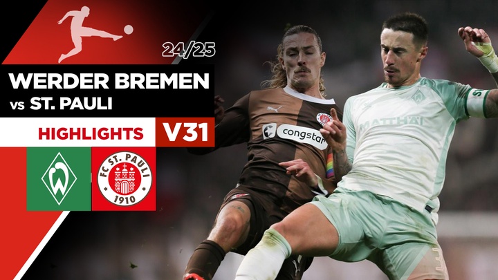 HL - Bundesliga 24.25 - Vòng 31 - Werder Bremen vs. St. Pauli
