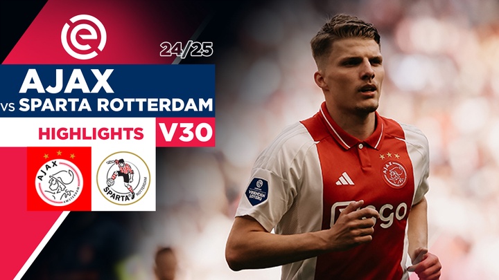 Ajax vs. Sparta Rotterdam