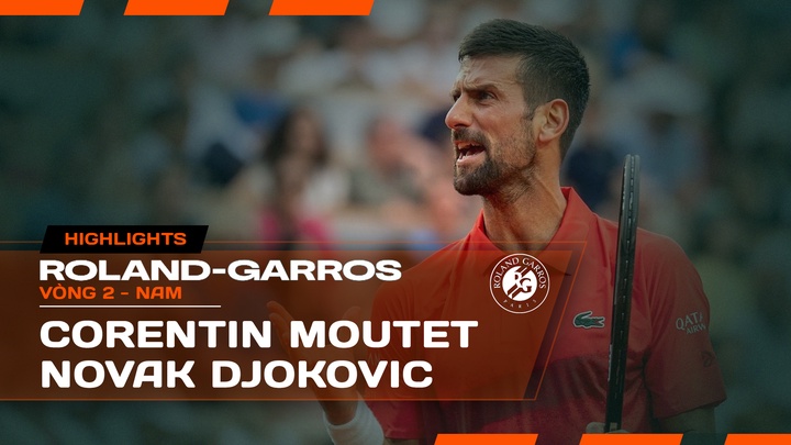 Corentin Moutet vs. Novak Djokovic
