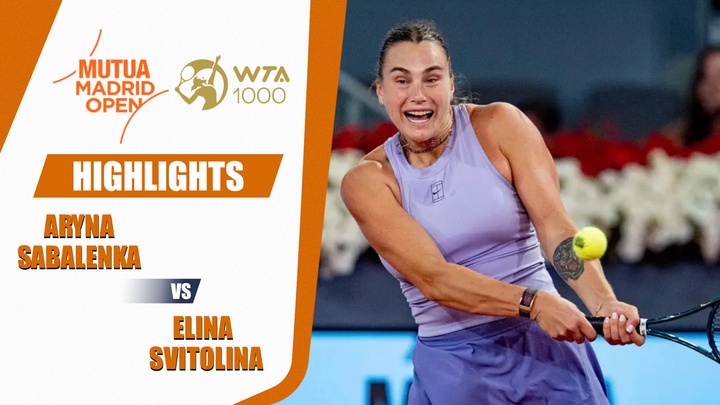 Aryna Sabalenka vs. Elina Svitolina