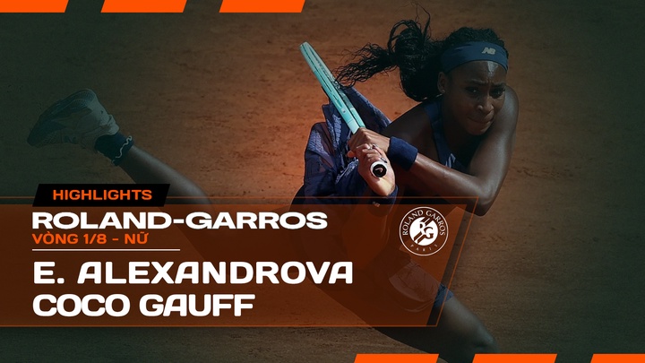 Ekaterina Alexandrova vs. Coco Gauff
